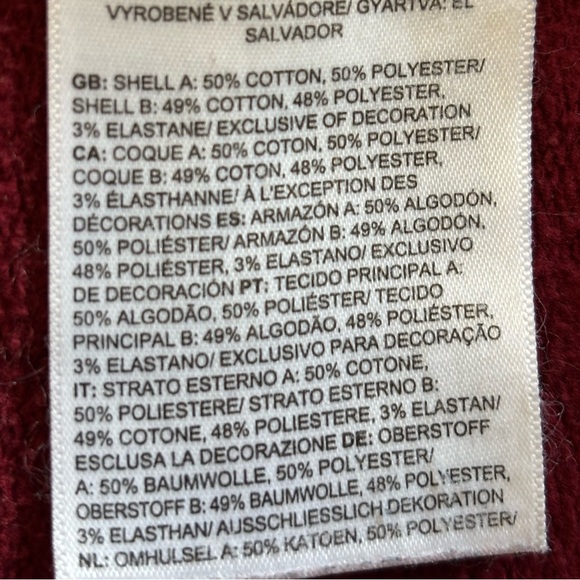 The North Face Heritage Patch‎ Logo Crew Sweatshirt Pullover Mens XL Beetroot - Picture 7 of 8